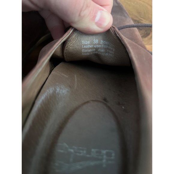 Dansko Lace‎ Up Oxford Shoes  - Size 38/8 - Picture 5 of 5